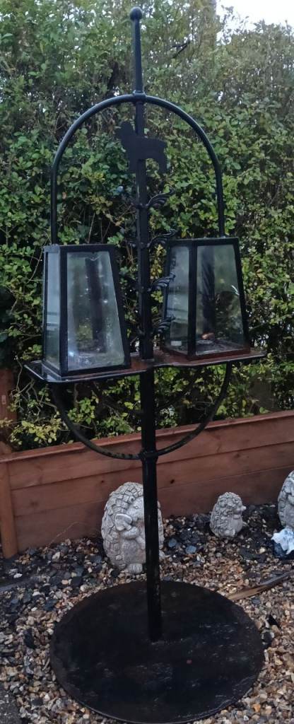 Tall garden lantern 