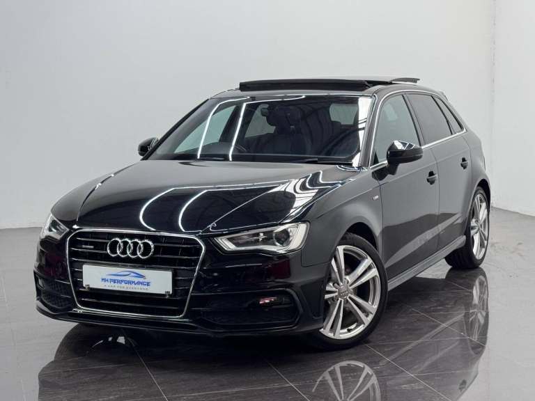 2016 Audi A3 2.0 TDI S line Sportback S Tronic quattro Euro 6 (s/s) 5dr (Nav) HATCHBACK Diesel Au...