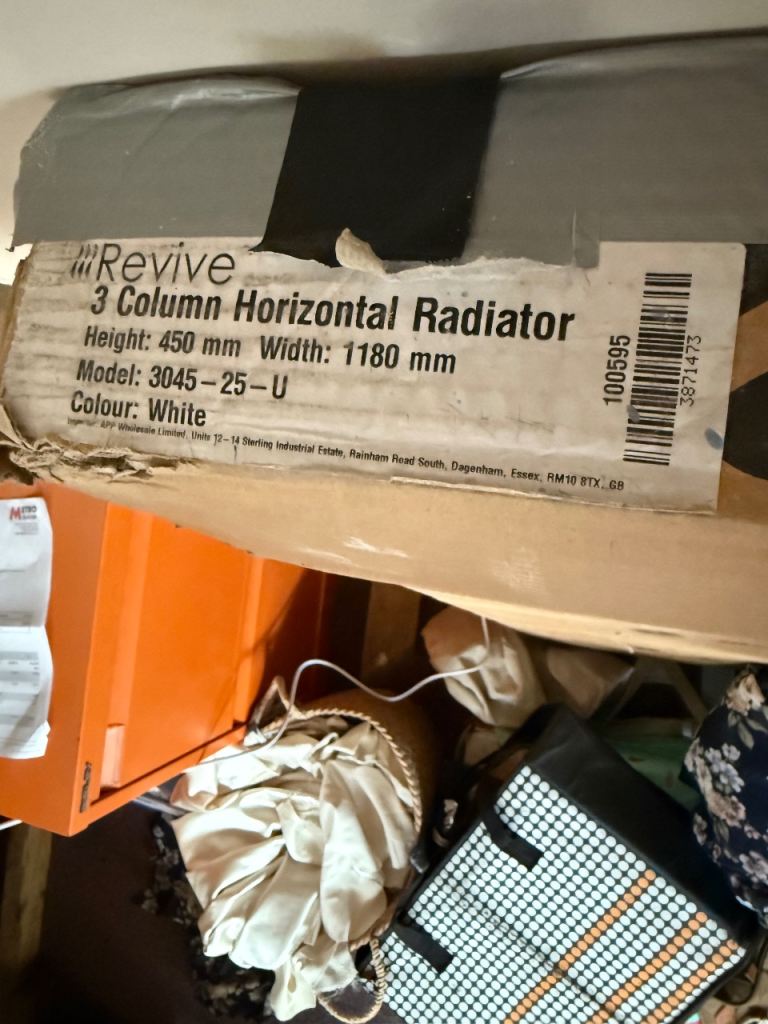 3 column horizontal radiator