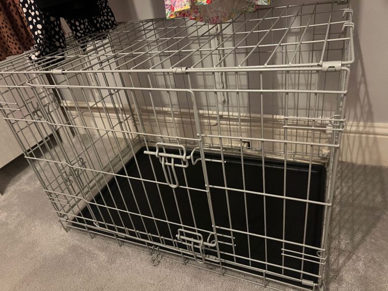 Pets at Home grey dog crate