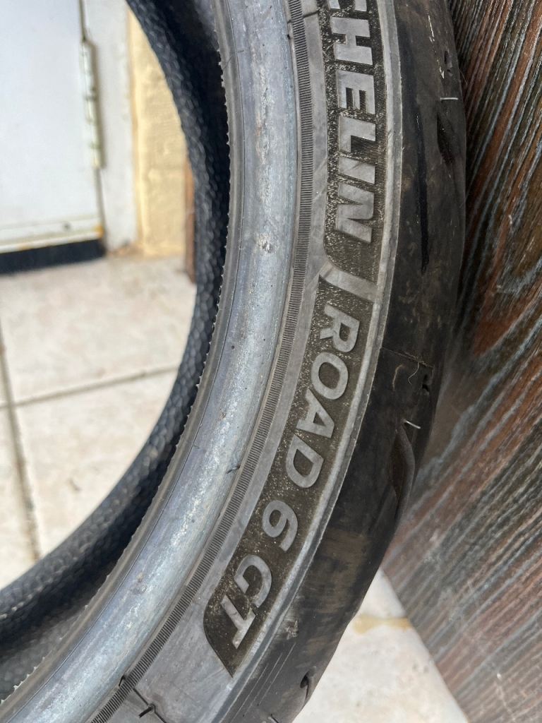 Michelin Road 6. 190-50-17 and 180-55-17 tyres 