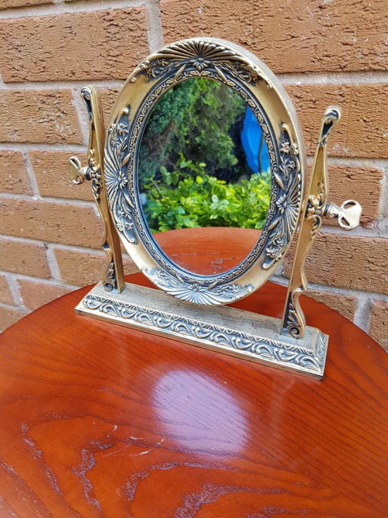Small dressing table mirror 