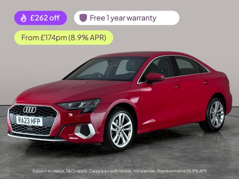 2023 Audi A3 30 TFSI Sport 4dr SALOON PETROL Manual