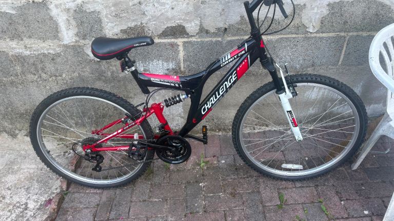 Adult Bike Full Suspension 26 inch wheels, 18 speed, As New