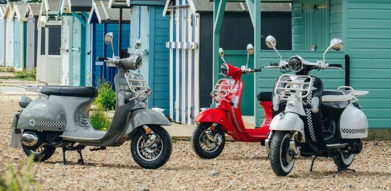 AJS MODENA 125 CVT EURO 5 2025 Petrol Automatic in Orange