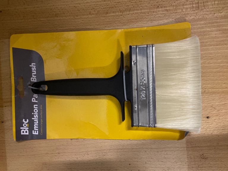 Bloc Emulsion Paint Brush New 120x35mm