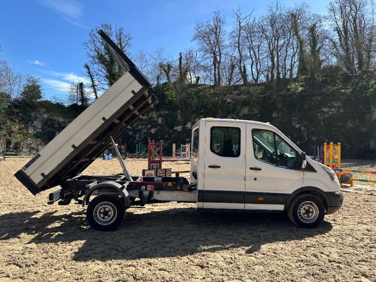 ford transit tipper with freshh timing and extra springs ,full mot ready to go £8595 no vat 