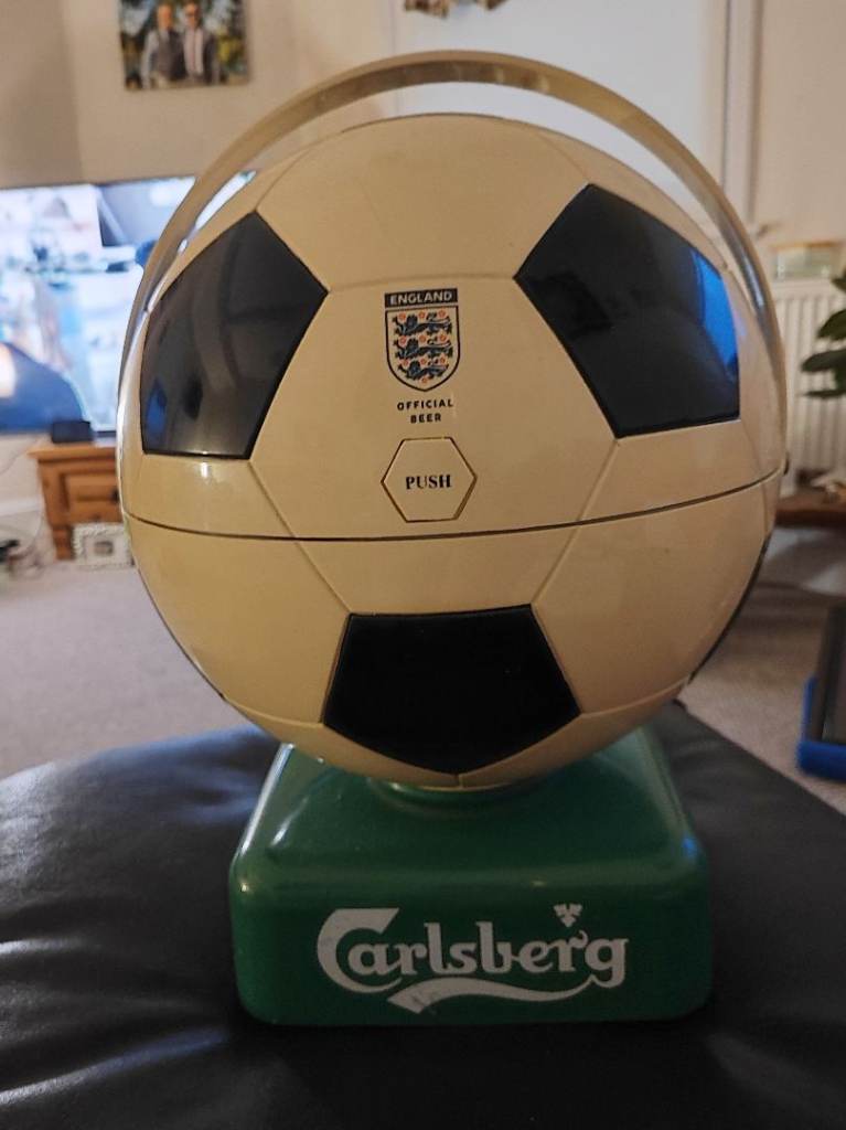 Carlsberg/England Beer Fridge.