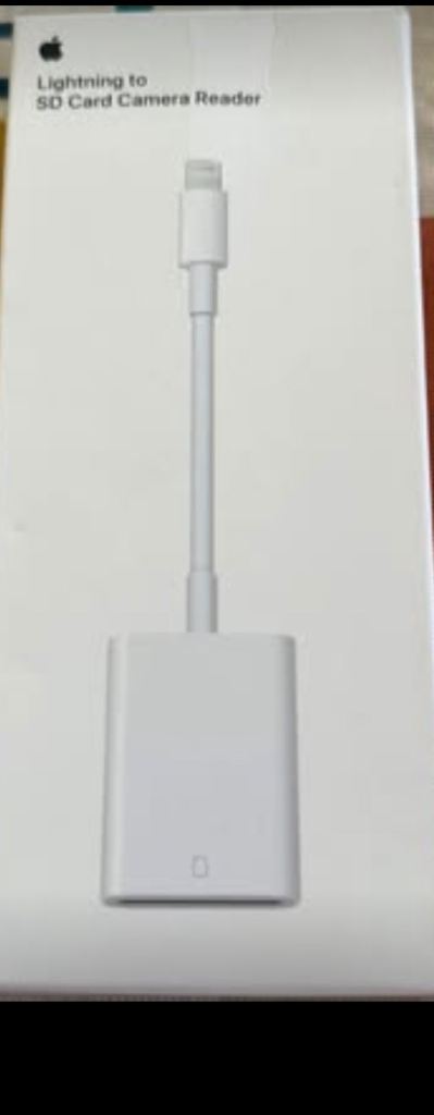 Genuine used Lightning to SD Card Camera Reader