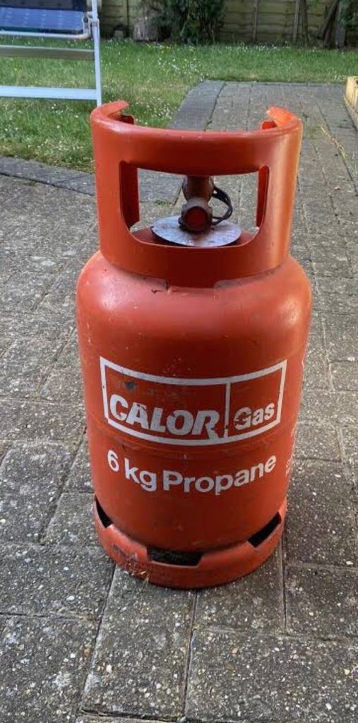 Calor Propane Gas 6kg Propane Full Bottle, 6 kg