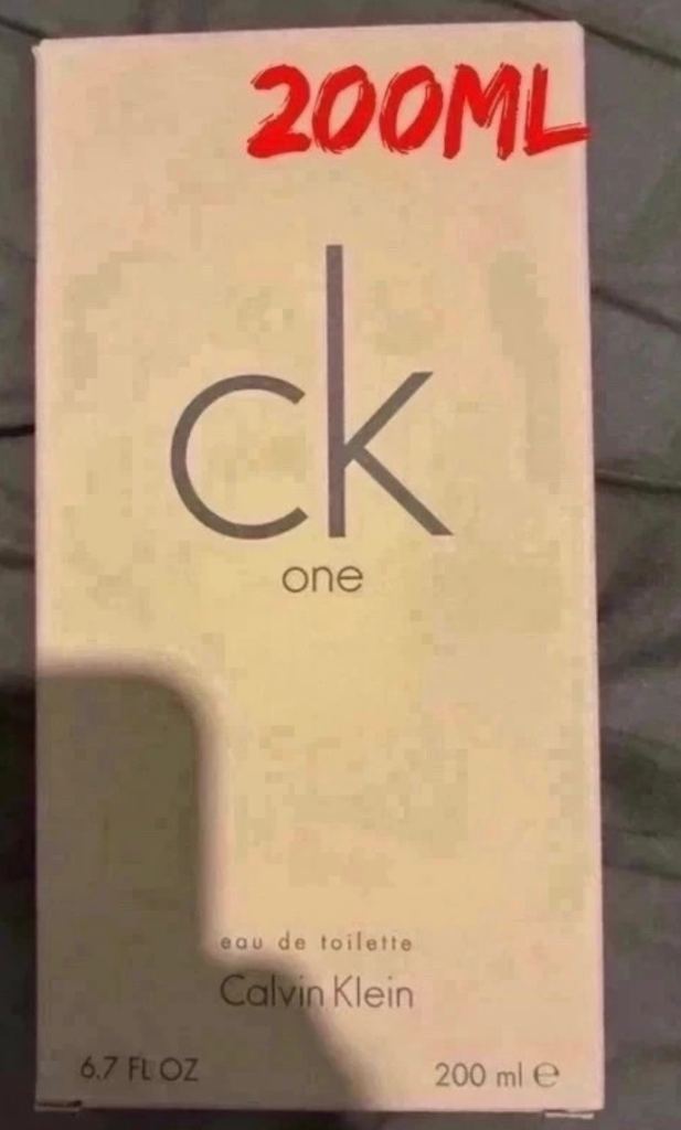 Calvin Klein CK One Eau de Toilette 200ml – NEW