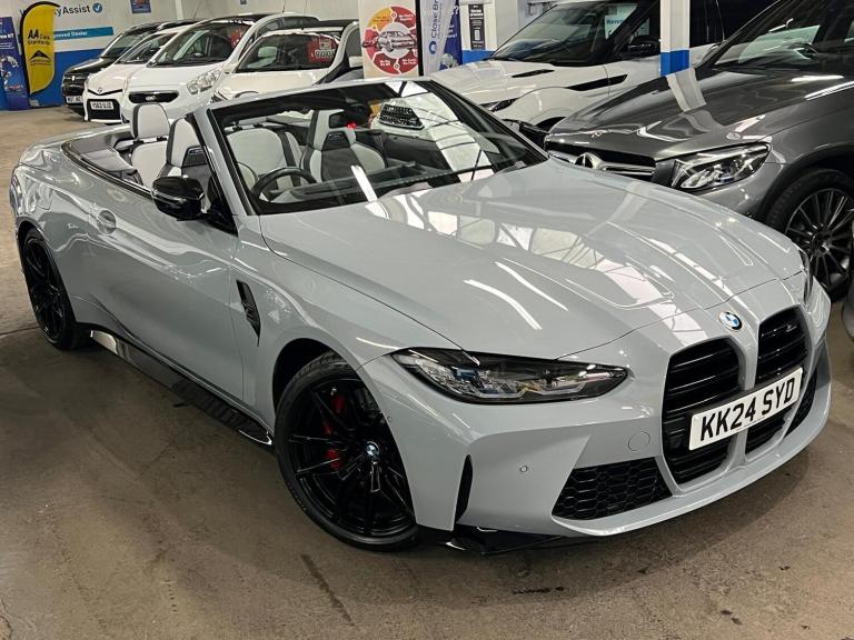 2024 BMW M4 M4 xDrive Competition M 2dr Step Auto CONVERTIBLE PETROL Automatic