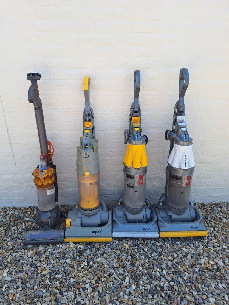 4 x Dyson vacuums