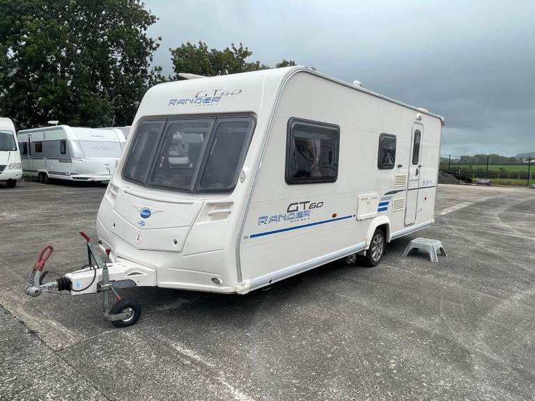 TRADE TO CLEAR 2010 BAILEY RANGER GT60 510-4 4 BERTH END WASHROOM CARAVAN ANDERSON MOTORHOME SALES
