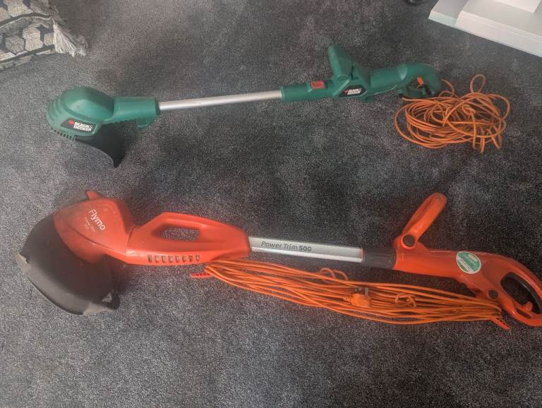 Grass Trimmers - Black & Decker and Power Trim 500