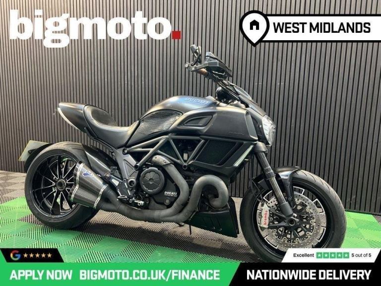 2015 55 DUCATI DIAVEL 1198 CUSTOM CRUISER PETROL MANUAL EURO 3 (154 PS)