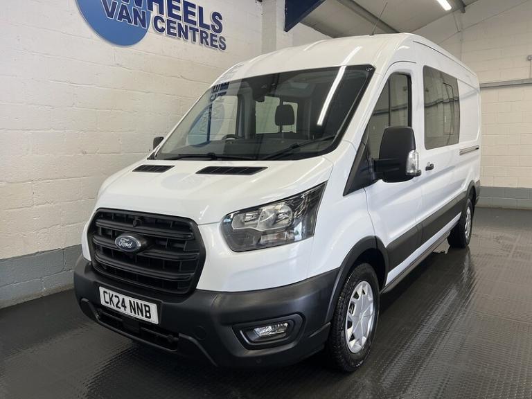 2024 Ford Transit 2.0 350 EcoBlue Trend Crew Van Double Cab 5dr Diesel Manual L3 H2 Euro 6 (s Com...