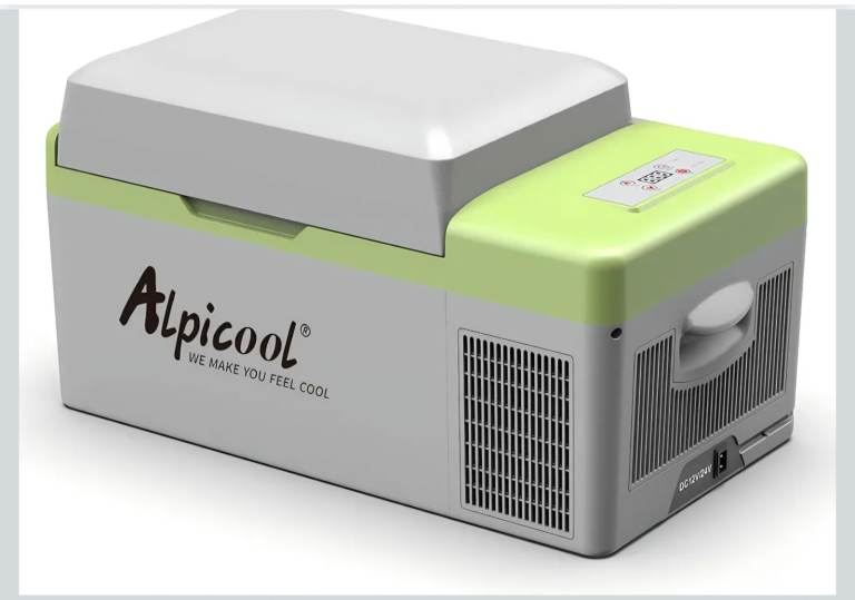 Alpicool Y20T 20L Compressor Car Fridge Freezer, DC 12v Camping Refrigerator.RRP£150.