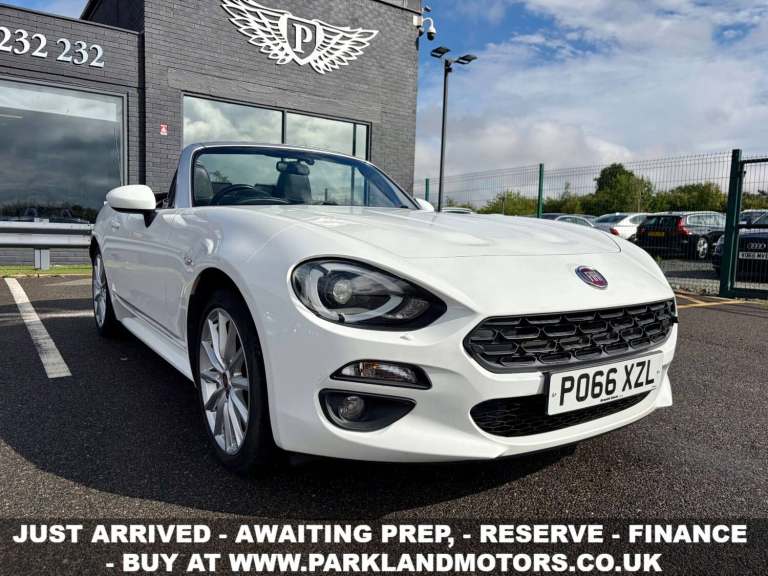 2016 Fiat 124 Spider 1.4 124 Spider Lusso+ MultiAir 2dr Convertible Petrol Manual
