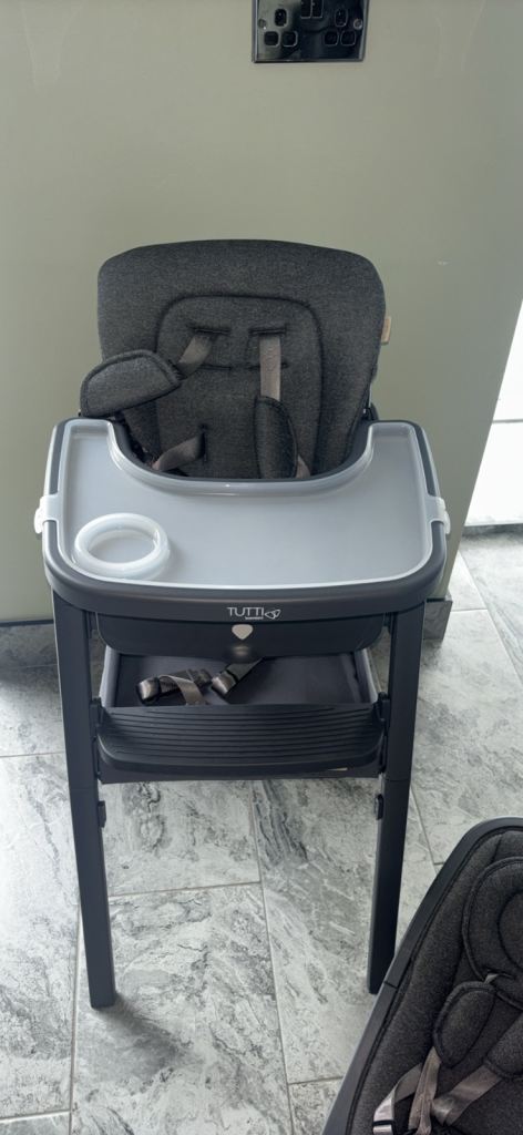 Tutti Bambini Nova High Chair & Rocker – As Good As New