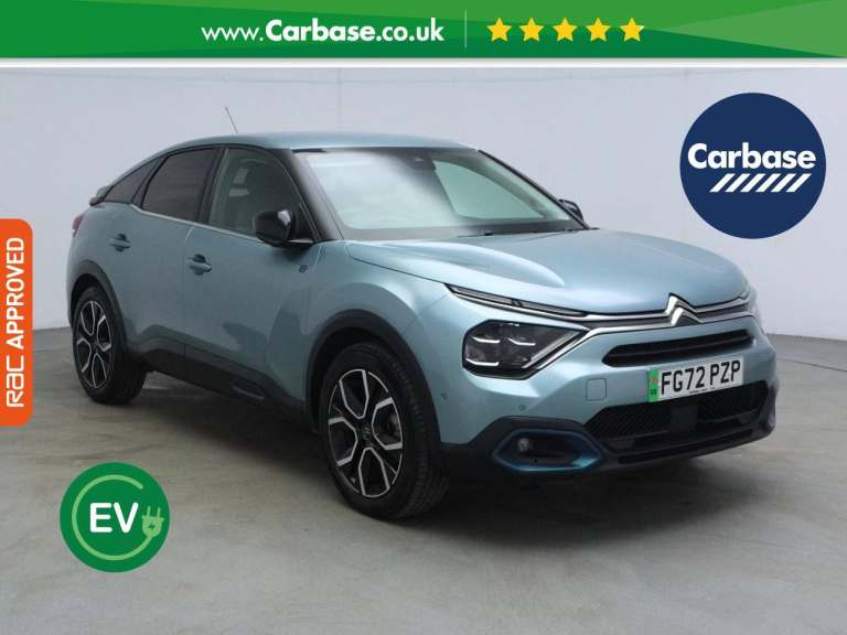 2022 Citroen e-C4 50kWh Shine Plus Hatchback 5dr Electric Auto (7.4kW Charger) (136 ps) Hatchback...