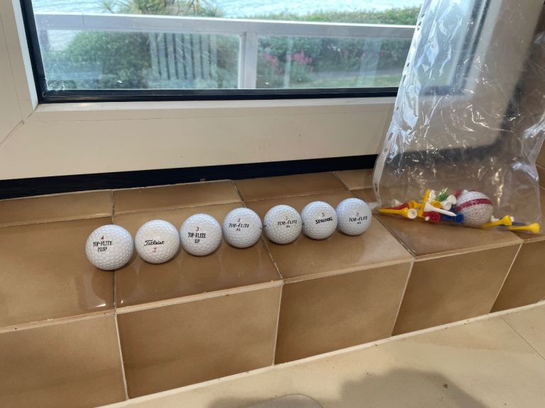 Golf Balls as new - No Longer needed