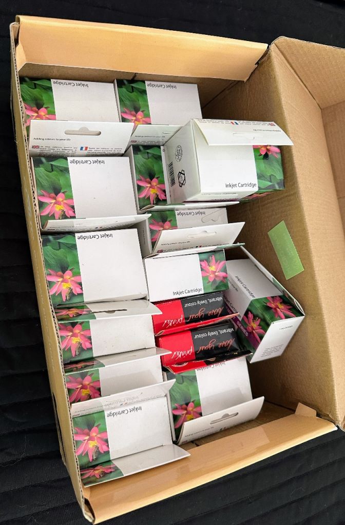 Epsom ink cartridges T027& XP26 (or any comparable ink printer) 