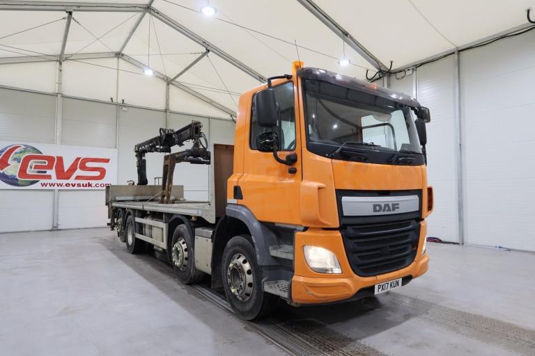 2017 (17 PLATE) DAF CF400 Brick Grab 8x2 Euro 6 Cranes