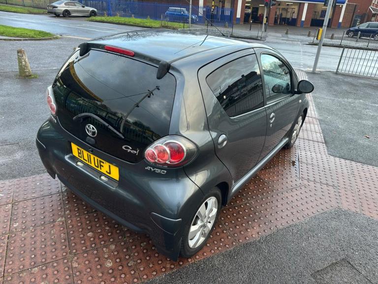 2011 Toyota AYGO 1.0 VVT-i Go MultiMode Euro 5 5dr (AC) HATCHBACK Petrol Automatic