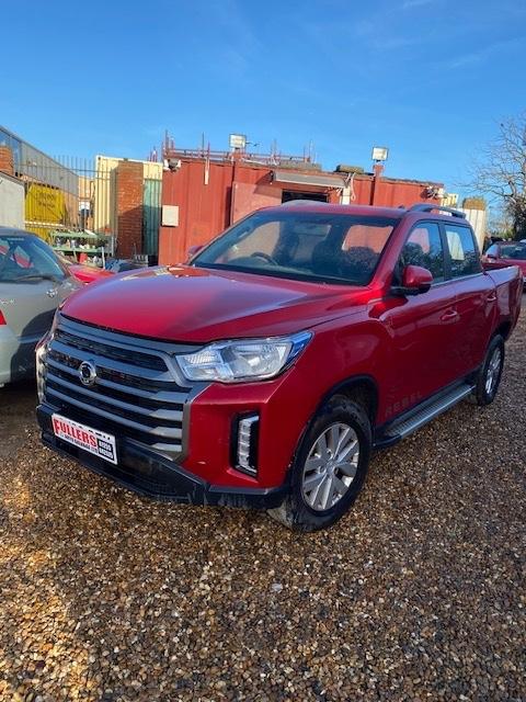 2022 Ssangyong Musso Double Cab Pick Up 202 Rebel Auto DAMAGED REPAIRABLE SALVAGE PICK UP Diesel ...