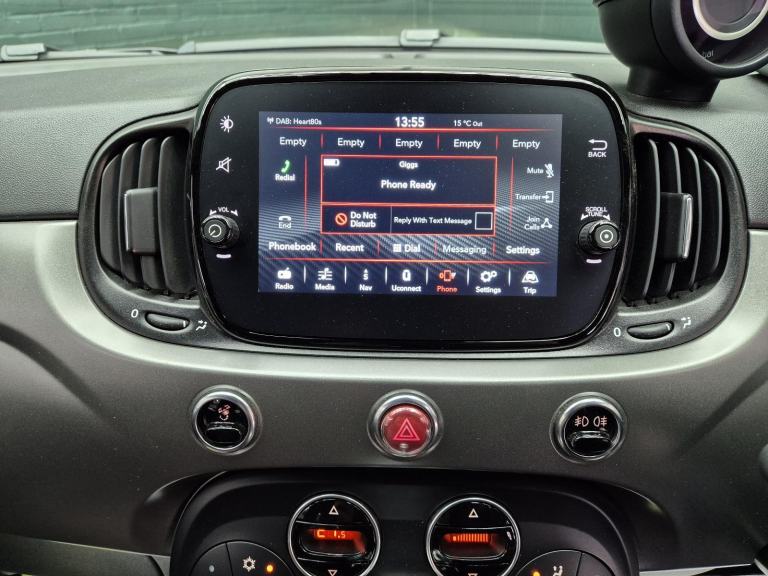 2022 Abarth 595C Turismo Convertible, Leather,Motorhome Tow Car (Braked) A Frame