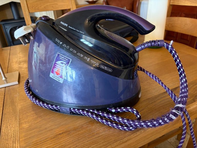 Philips PerfectCare Aqua Steam Generator Iron – Purple