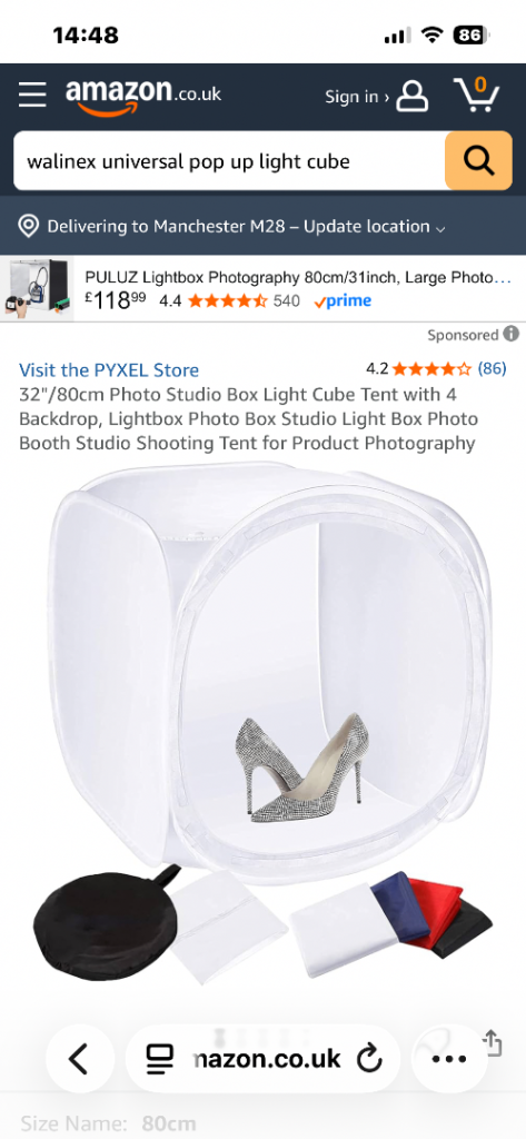 Photography studio / location foldable backdrops 