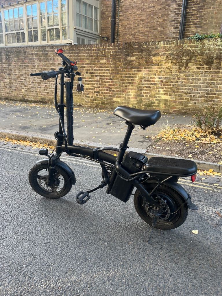 E-bike.      
