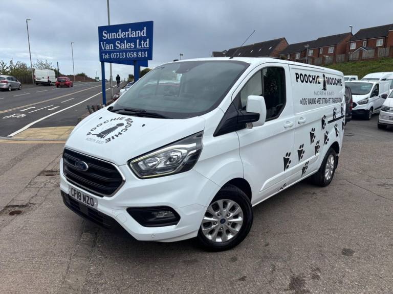 2018 Ford Transit Custom 2.0 EcoBlue 130ps Low Roof Limited Van PANEL VAN DIESEL Manual