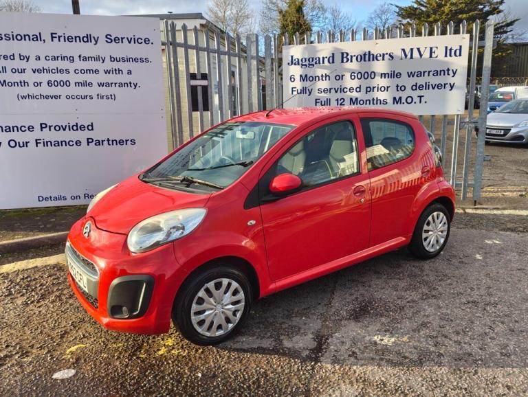 2012 Citroen C1 VTR Hatchback Petrol Manual