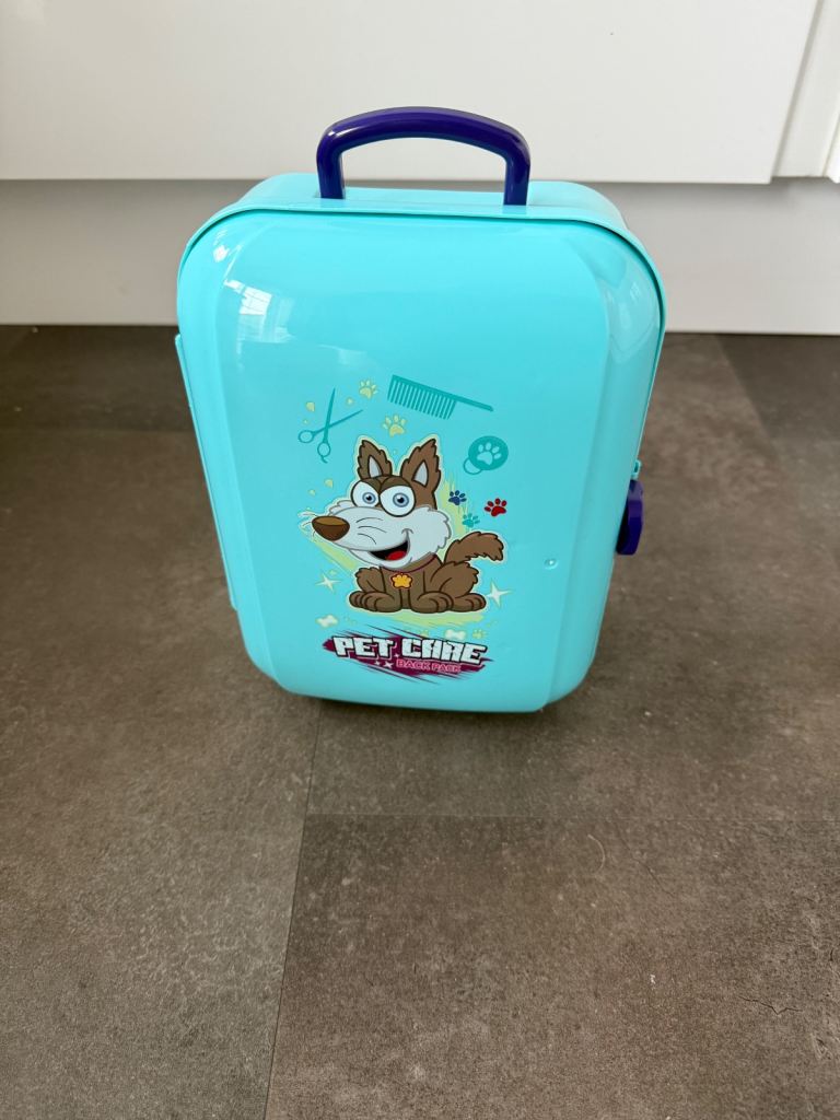 Pet care grooming suit case