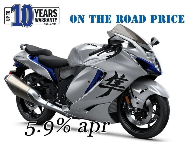 2026 Suzuki GSX-1300R Hayabusa, Busa, save 2104, one silver bike only
