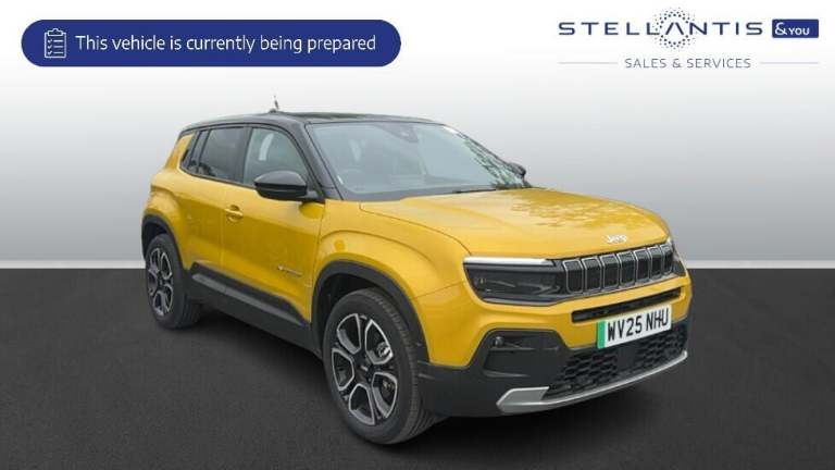 2025 Jeep Avenger 54kWh e-Summit SUV 5dr Electric Auto (156 ps) SUV Electric Automatic