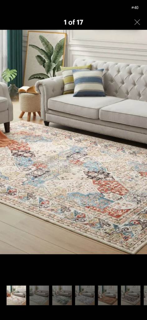 Brand New Vintage Style Rug 
