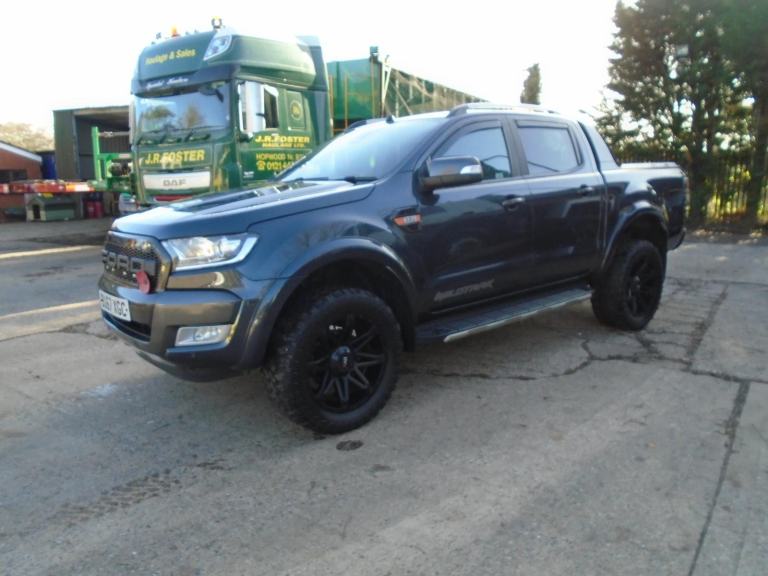 2017 (67) FORD RANGER CREW CAB WILDTRACK 4X4 3.2L AUTO 