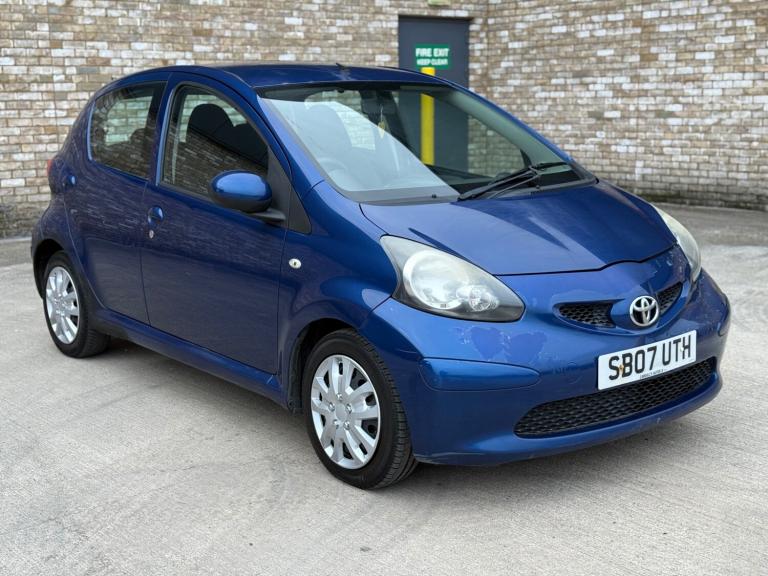 2007 Toyota AYGO 1.0 VVT-i Blue 5dr MMT HATCHBACK Petrol Automatic