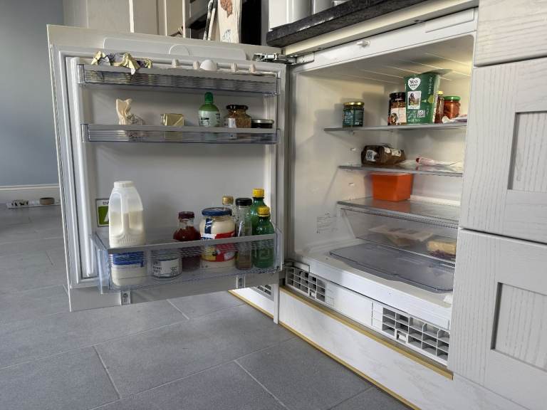 Neff integrated under-counter fridge