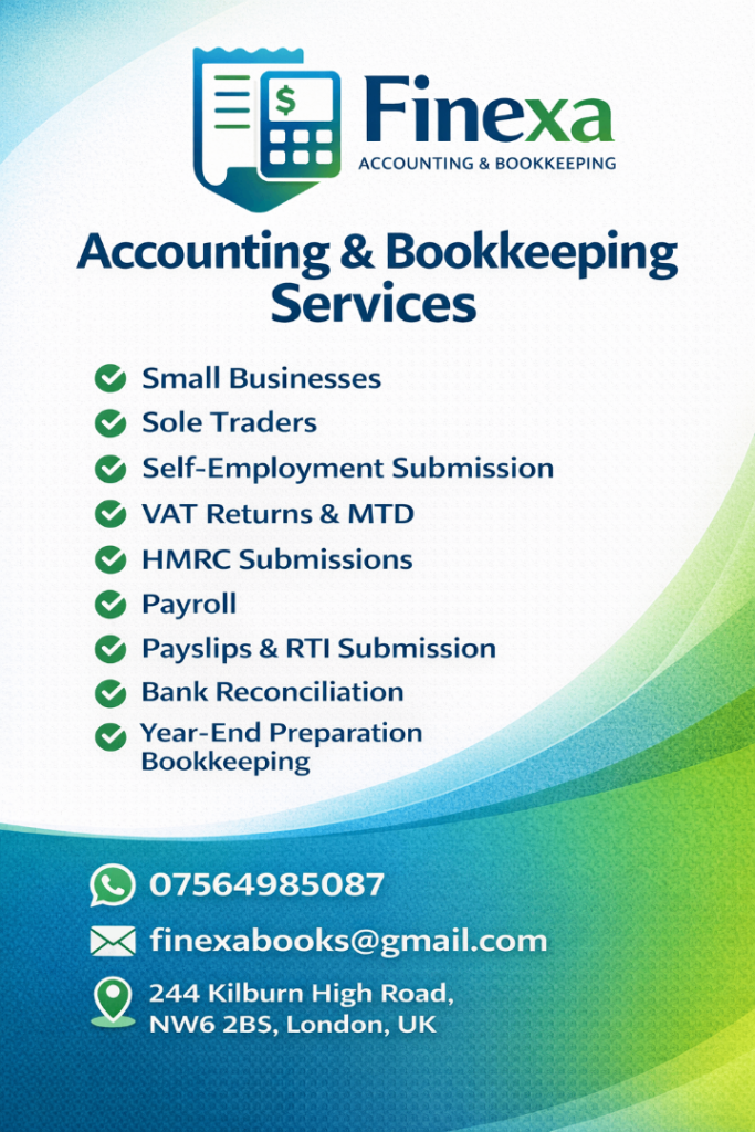 professional accounting support for sole traders, freelancers, and small businesses.