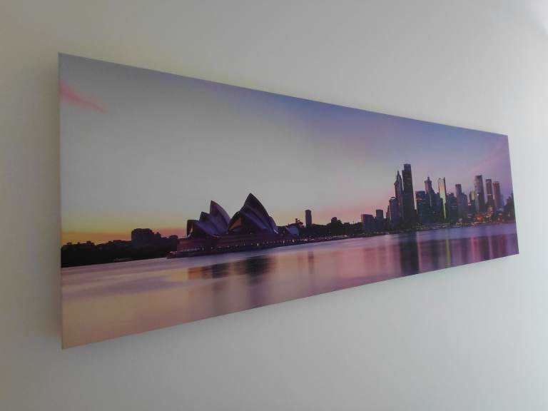 Sydney Opera House Canvas Print – Panoramic Wall Art