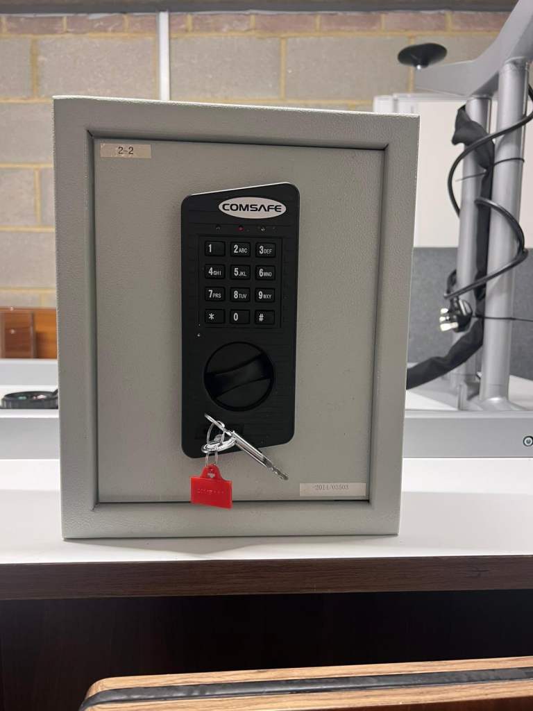 COMSAFE Home Security Safe with Digital Lock and Keys