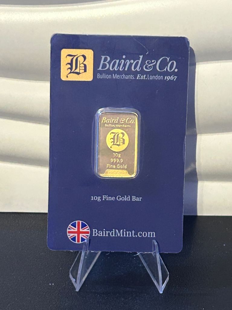10g Baird & Co. Gold Bar