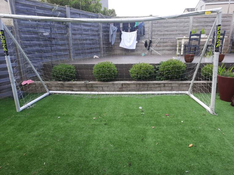 Football nets x 2 (now dismantled)