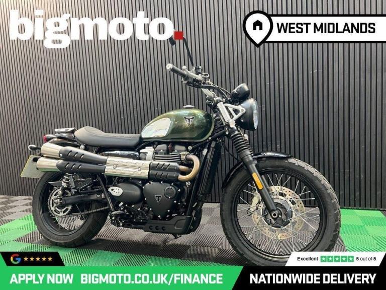 2023 23 TRIUMPH SCRAMBLER 900 FINANCE SPECIALISTS APPLY NOW