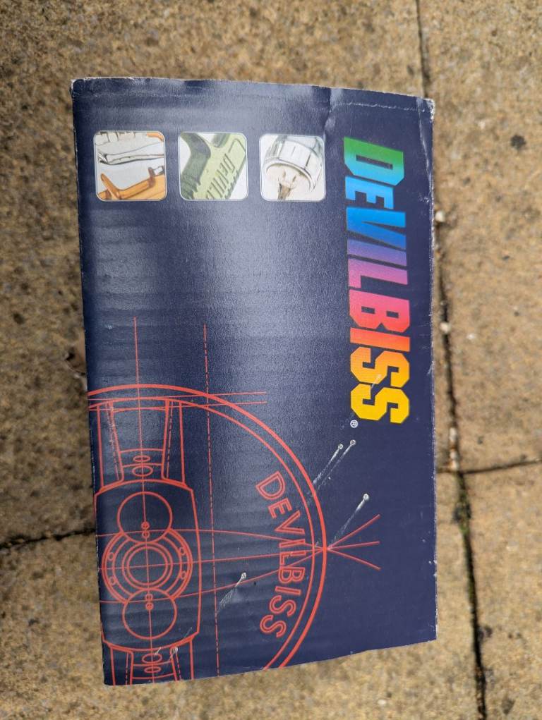 DeVilbiss Spray Gun in Box – As Good As new Never usedw